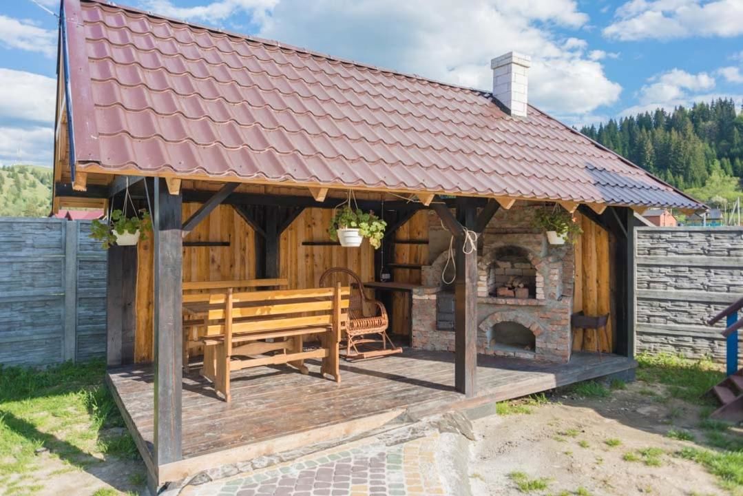 Дома для отпуска садиба Дерев*яна Хата Верховина-16